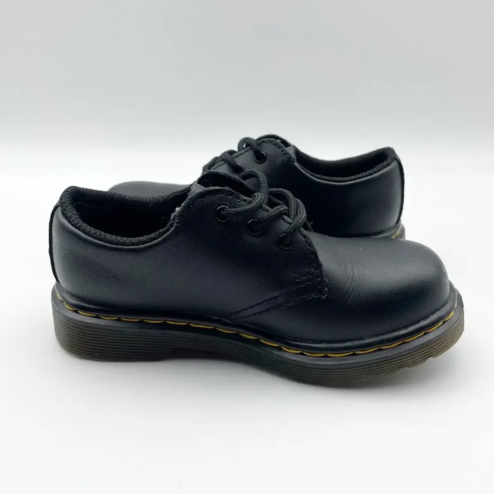 Dr. Martens Kids (Toddler) 1461 Dress Shoe US 8 EU 24 Black EUC